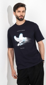 Фуфайка (футболка) мужская Герой-4 р.48 (ЧЗ)