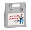 Махровое полотенце 40х70см 23февраля в подарочной коробке