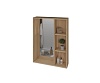 Зеркало 60 Крафт, золотой