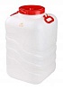 Канистра-бочка Волна с навесными ручками 100л