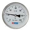 Термометр биметаллический алюминиевый корпус ТБ-100-1 160С (кл. точн/1,5) L 100мм G 1/2  21