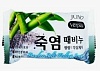 Мыло туалетное косметическое 150гр JUNO Bamboo salts бамбуковая солью (120) Корея