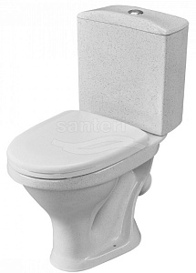 Унитаз-компакт ВЕСТ 1 реж.,сид. ПП Бел КРАП  