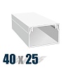Кабель-канал 40х25 белый 2м  