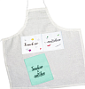 Набор кухонный фартук+полотенце "Dinosti" ФС