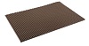 Коврик грязесборный CROCMAT 60х80см коричневый Sunster