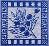 Салфетка махровая п/ткан. 30х30см/33х33см С79