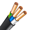 Кабель ВВГ-Пнг LS 3х4  ГОСТ плоский, 100м