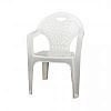 Кресло пластмассовое белое Башпласт
