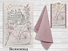 Полотенце хлопковое, полулён  45х60, 39х60 шелкография