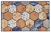 Коврик влаговпитывающий Velur 50*80см Мраморная плитка VORTEX